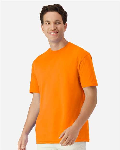 Unisex Light Cotton T-Shirt — Safety Orange
