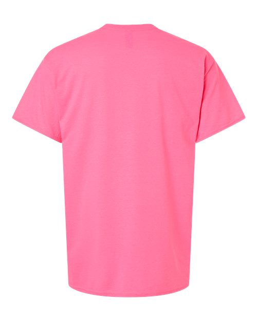 Unisex Light Cotton T-Shirt — Safety Pink