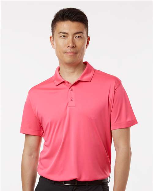 Men's Pro-Lock Performance Polo — Bright Pink