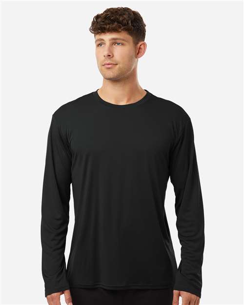 Unisex Pro-Lock Performance Long Sleeve T-Shirt — Black