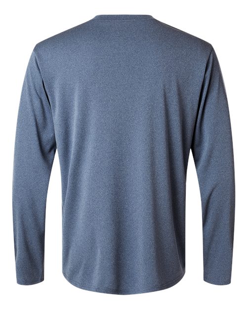 Unisex Pro-Lock Performance Long Sleeve T-Shirt — Heather Navy