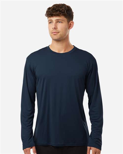Unisex Pro-Lock Performance Long Sleeve T-Shirt — Navy