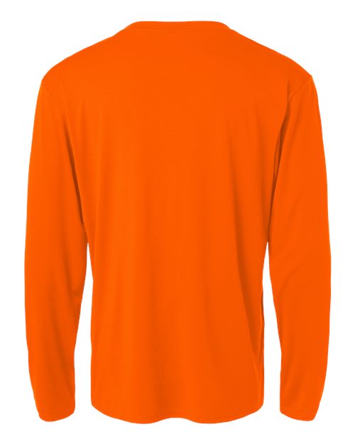Unisex Pro-Lock Performance Long Sleeve T-Shirt — Neon Orange
