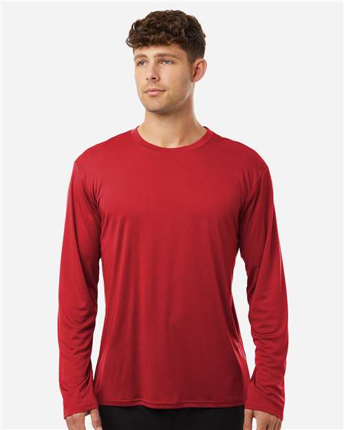 Unisex Pro-Lock Performance Long Sleeve T-Shirt — Red
