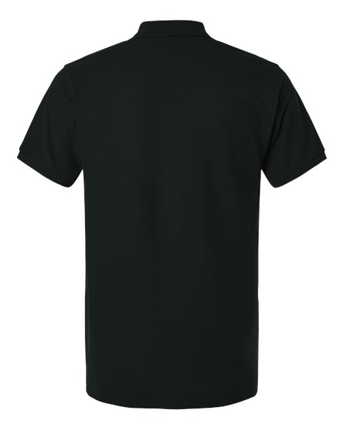 Men's Pique Polo — Black