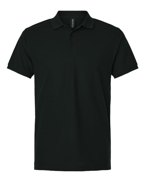 Men's Pique Polo — Black
