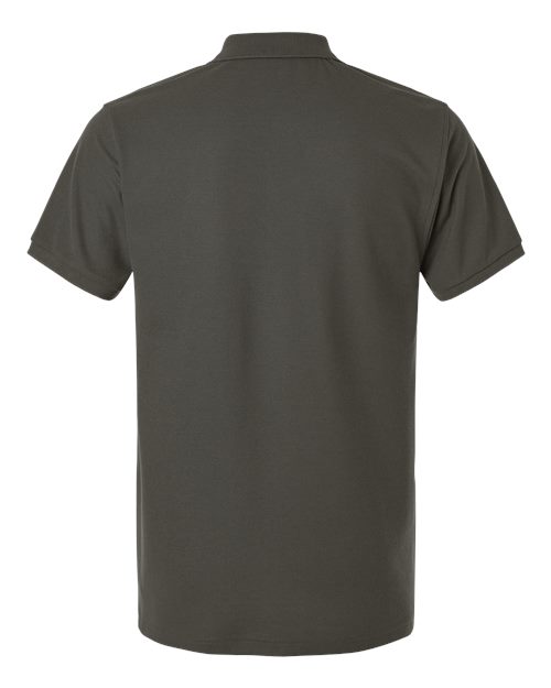 Men's Pique Polo — Charcoal