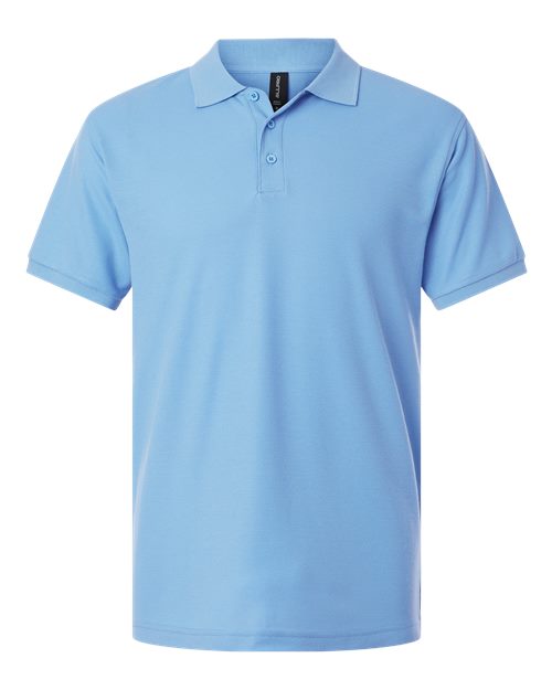 Men's Pique Polo — Cloud Blue
