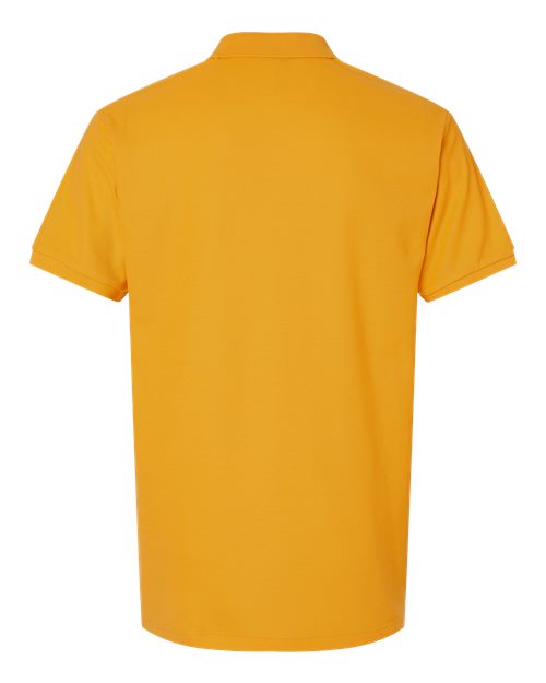 Men's Pique Polo — Gold