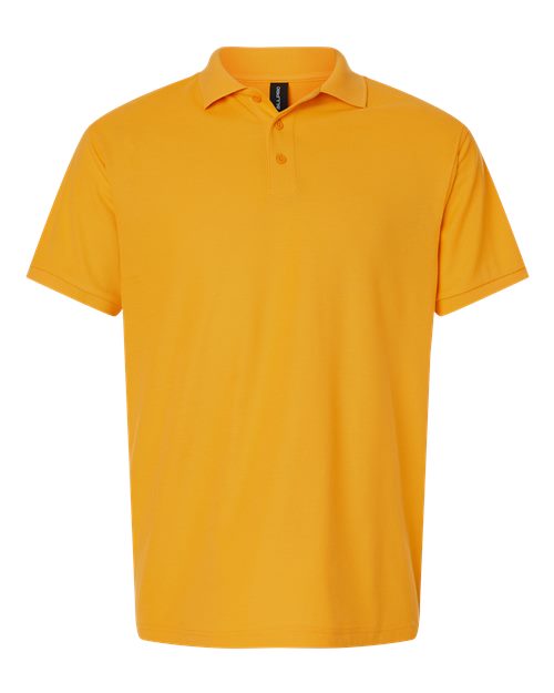 Men's Pique Polo — Gold