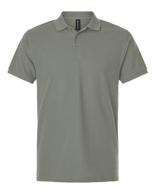 Men's Pique Polo — Greystone