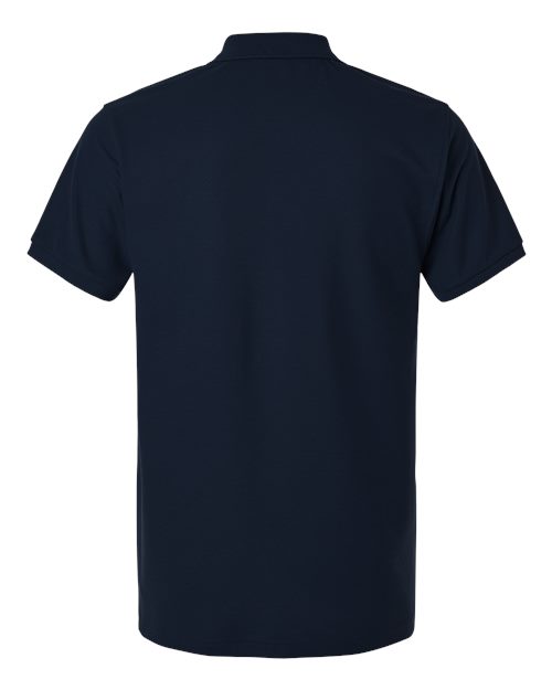 Men's Pique Polo — Navy