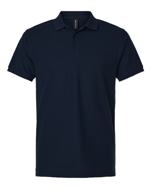 Men's Pique Polo — Navy