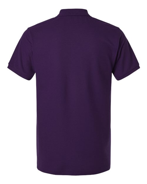 Men's Pique Polo — Purple