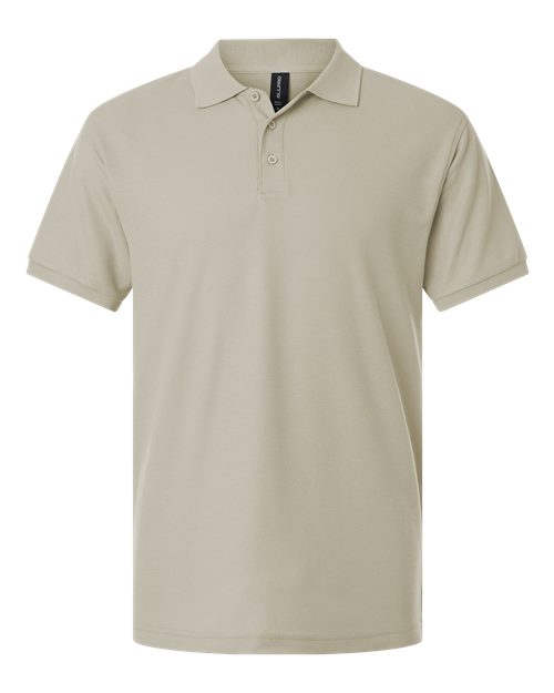 Men's Pique Polo — Sand