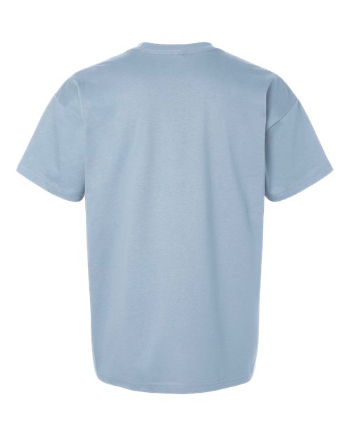 Unisex Heavyweight Tee — Stonewash Denim