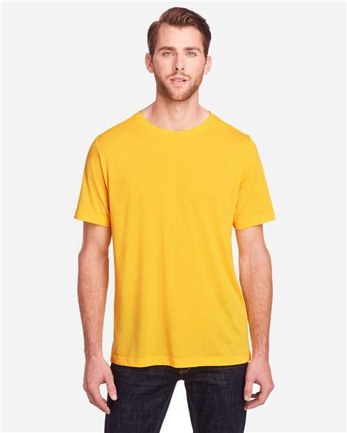 Unisex Fusion ChromaSoft™ Performance T-Shirt — Campus Gold