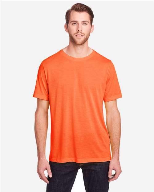 Unisex Fusion ChromaSoft™ Performance T-Shirt — Campus Orange