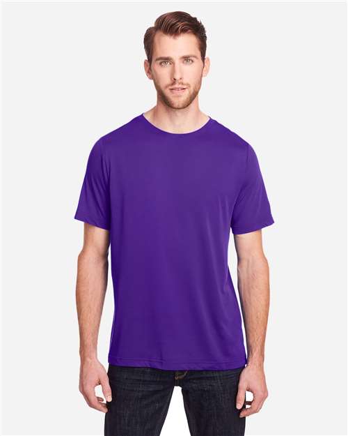 Unisex Fusion ChromaSoft™ Performance T-Shirt — Campus Purple