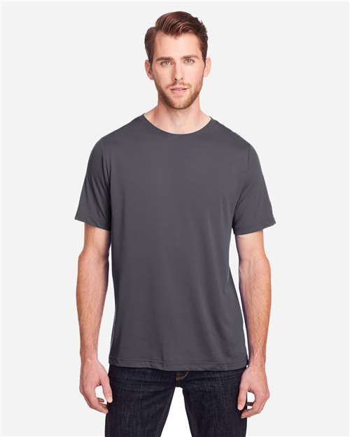 Unisex Fusion ChromaSoft™ Performance T-Shirt — Carbon