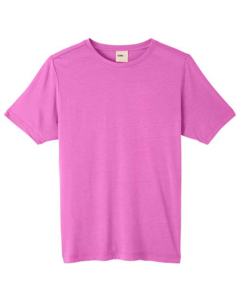 Unisex Fusion ChromaSoft™ Performance T-Shirt — Charity Pink
