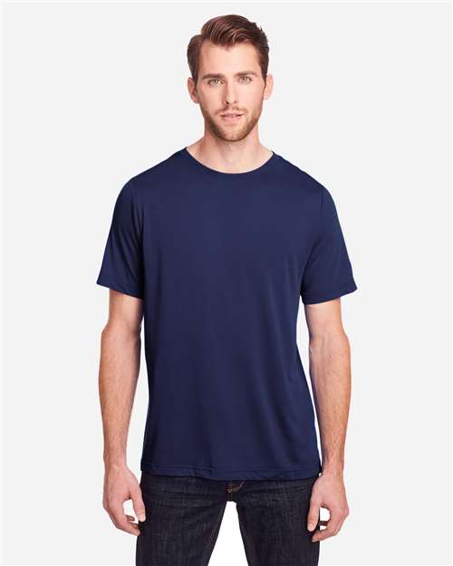 Unisex Fusion ChromaSoft™ Performance T-Shirt — Classic Navy
