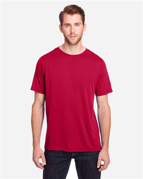 Unisex Fusion ChromaSoft™ Performance T-Shirt — Classic Red