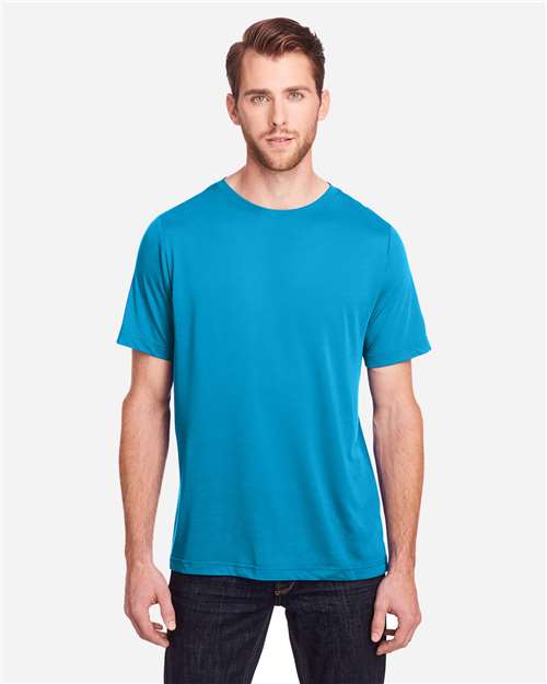 Unisex Fusion ChromaSoft™ Performance T-Shirt — Electric Blue