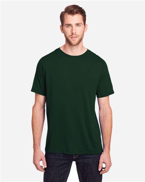 Unisex Fusion ChromaSoft™ Performance T-Shirt — Forest