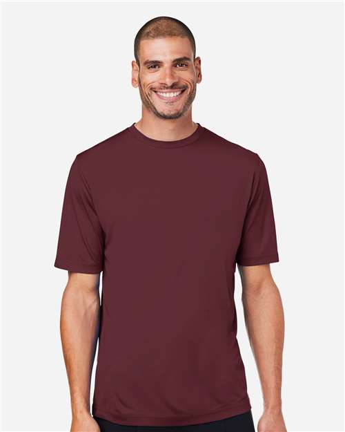Unisex Capital Performance T-Shirt — Burgundy