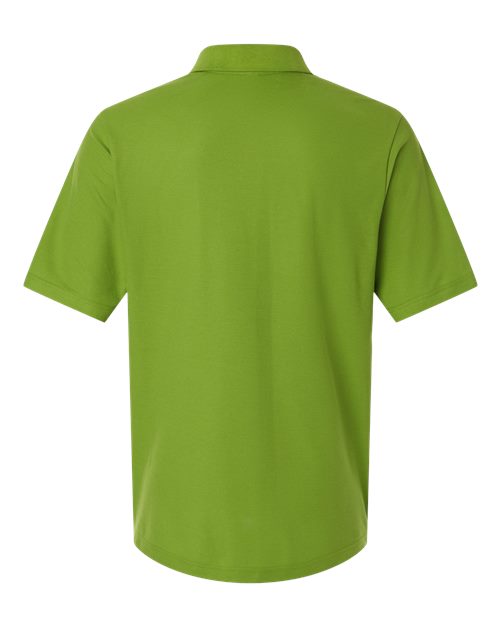 Men's Resolve CVC Performance Pique Polo — Acid Green