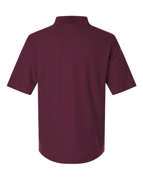 Men's Resolve CVC Performance Pique Polo — Burgundy