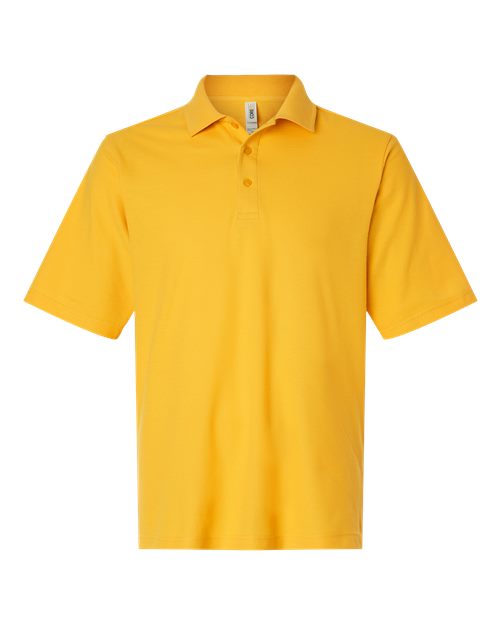 Men's Resolve CVC Performance Pique Polo — Campus Gold