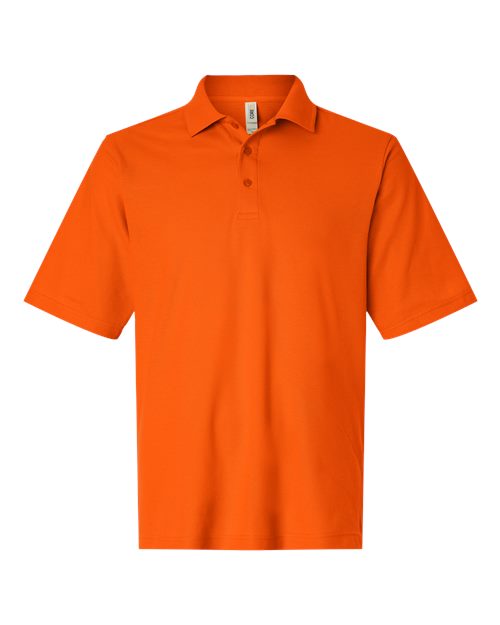 Men's Resolve CVC Performance Pique Polo — Campus Orange