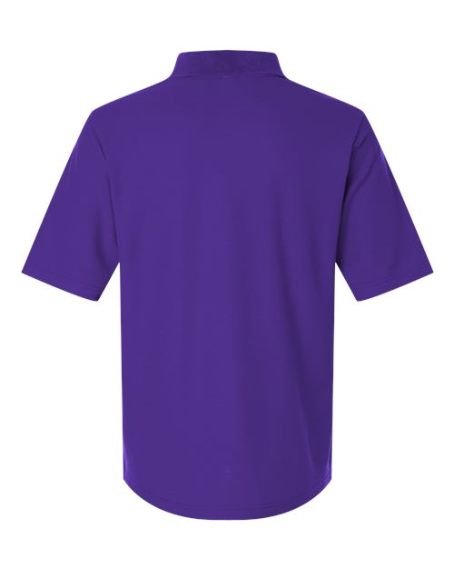 Men's Resolve CVC Performance Pique Polo — Campus Purple