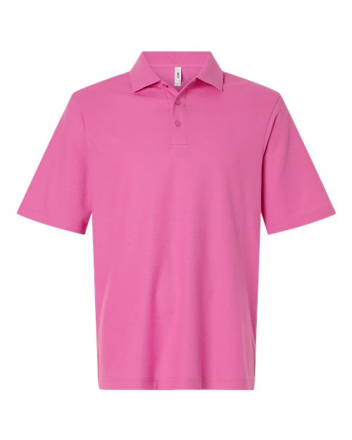 Men's Resolve CVC Performance Pique Polo — Charity Pink