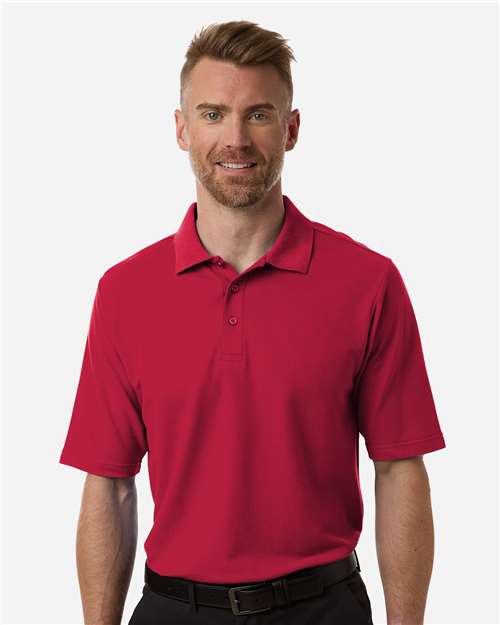 Men's Resolve CVC Performance Pique Polo — Classic Red