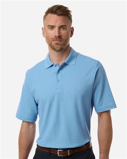 Men's Resolve CVC Performance Pique Polo — Columbia Blue
