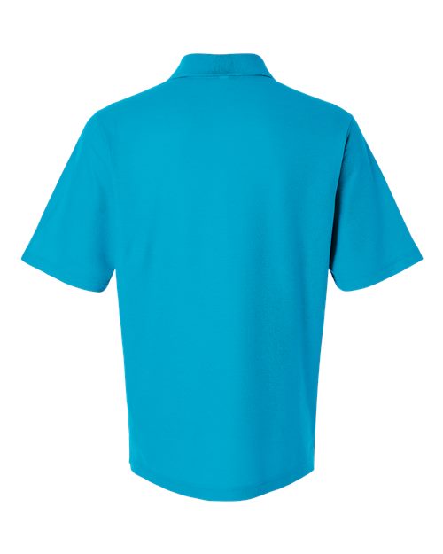 Men's Resolve CVC Performance Pique Polo — Electric Blue