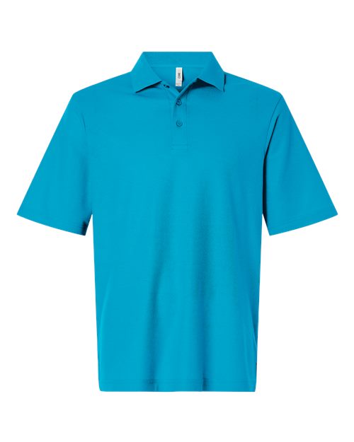 Men's Resolve CVC Performance Pique Polo — Electric Blue
