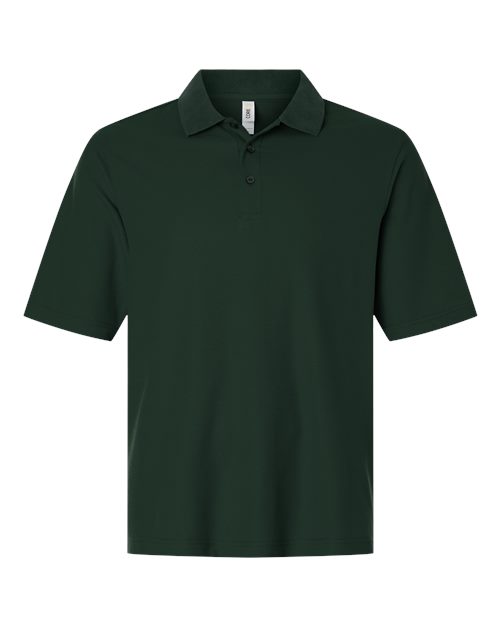 Men's Resolve CVC Performance Pique Polo — Forest