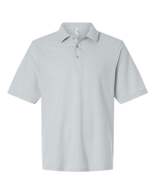 Men's Resolve CVC Performance Pique Polo — Platinum