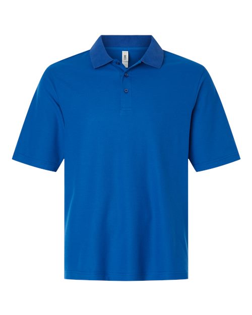 Men's Resolve CVC Performance Pique Polo — True Royal