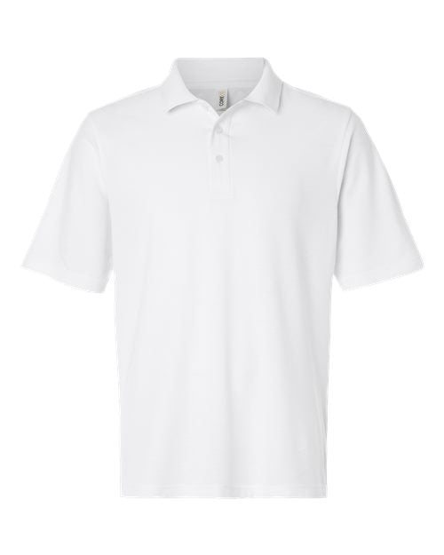 Men's Resolve CVC Performance Pique Polo — White