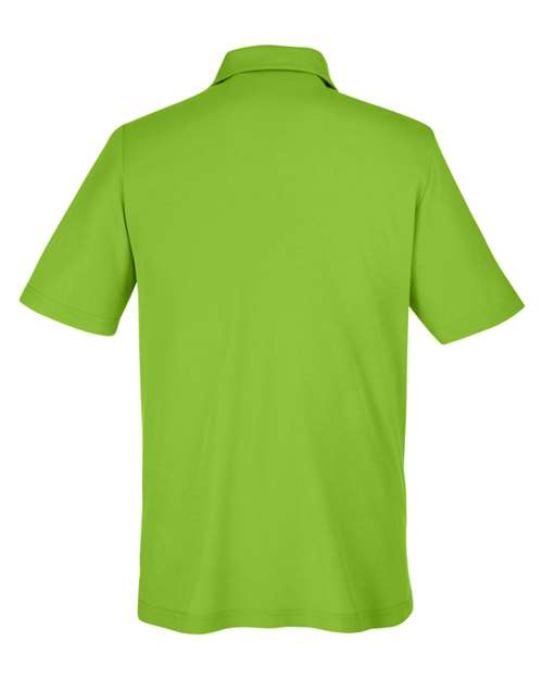Men's Fusion ChromaSoft™ Pique Polo — Acid Green
