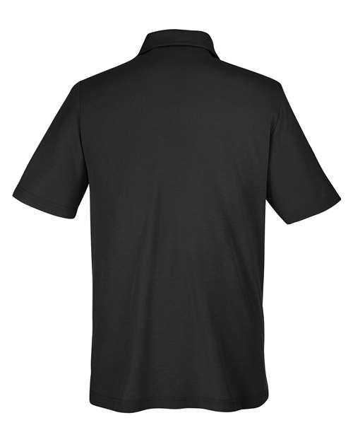 Men's Fusion ChromaSoft™ Pique Polo — Black