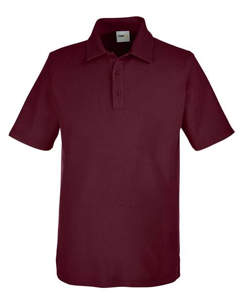 Men's Fusion ChromaSoft™ Pique Polo — Burgundy