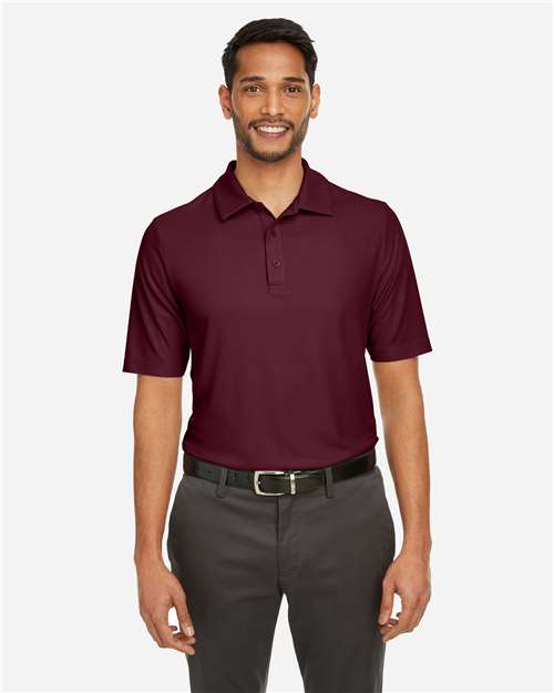 Men's Fusion ChromaSoft™ Pique Polo — Burgundy
