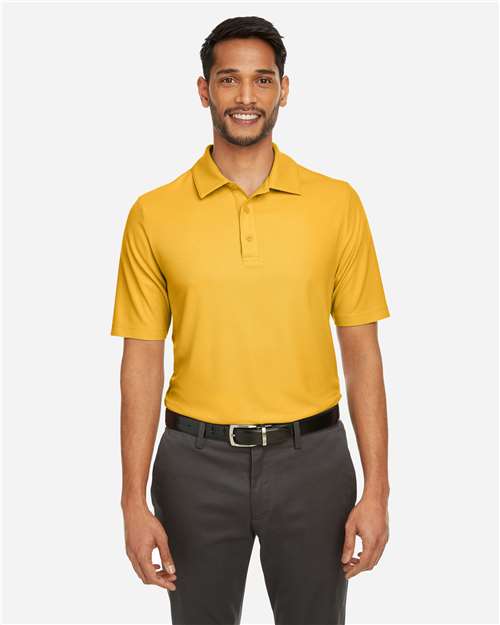 Men's Fusion ChromaSoft™ Pique Polo — Campus Gold