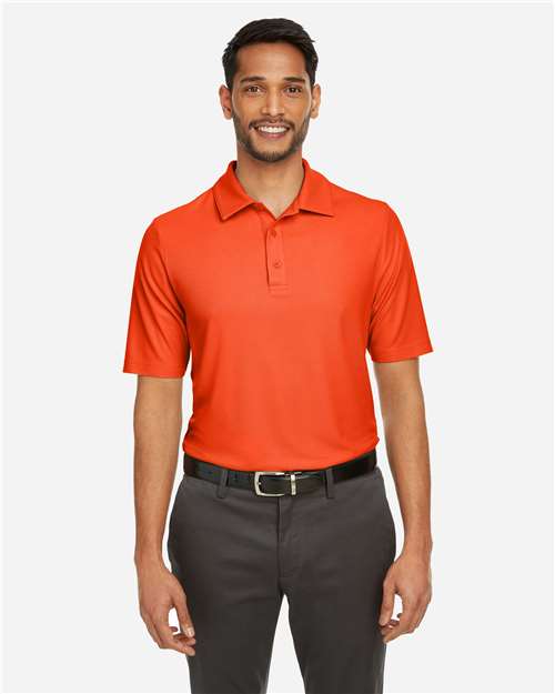 Men's Fusion ChromaSoft™ Pique Polo — Campus Orange